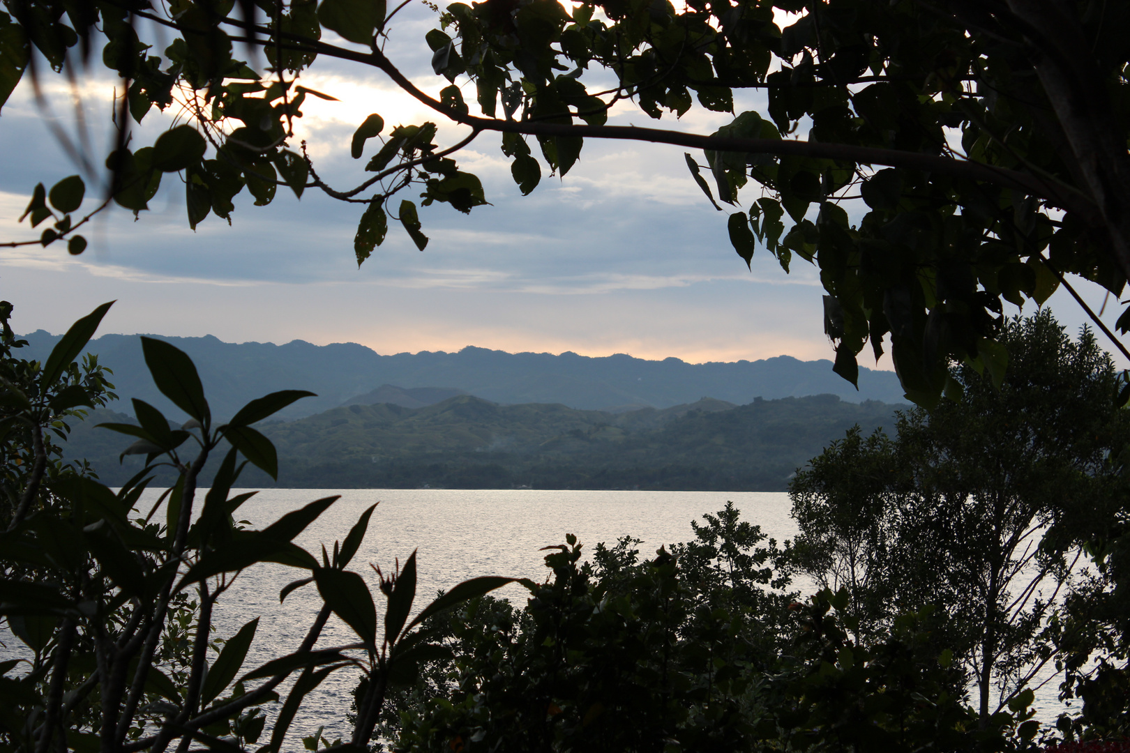 Philippinen Bohol Abenddämmerung