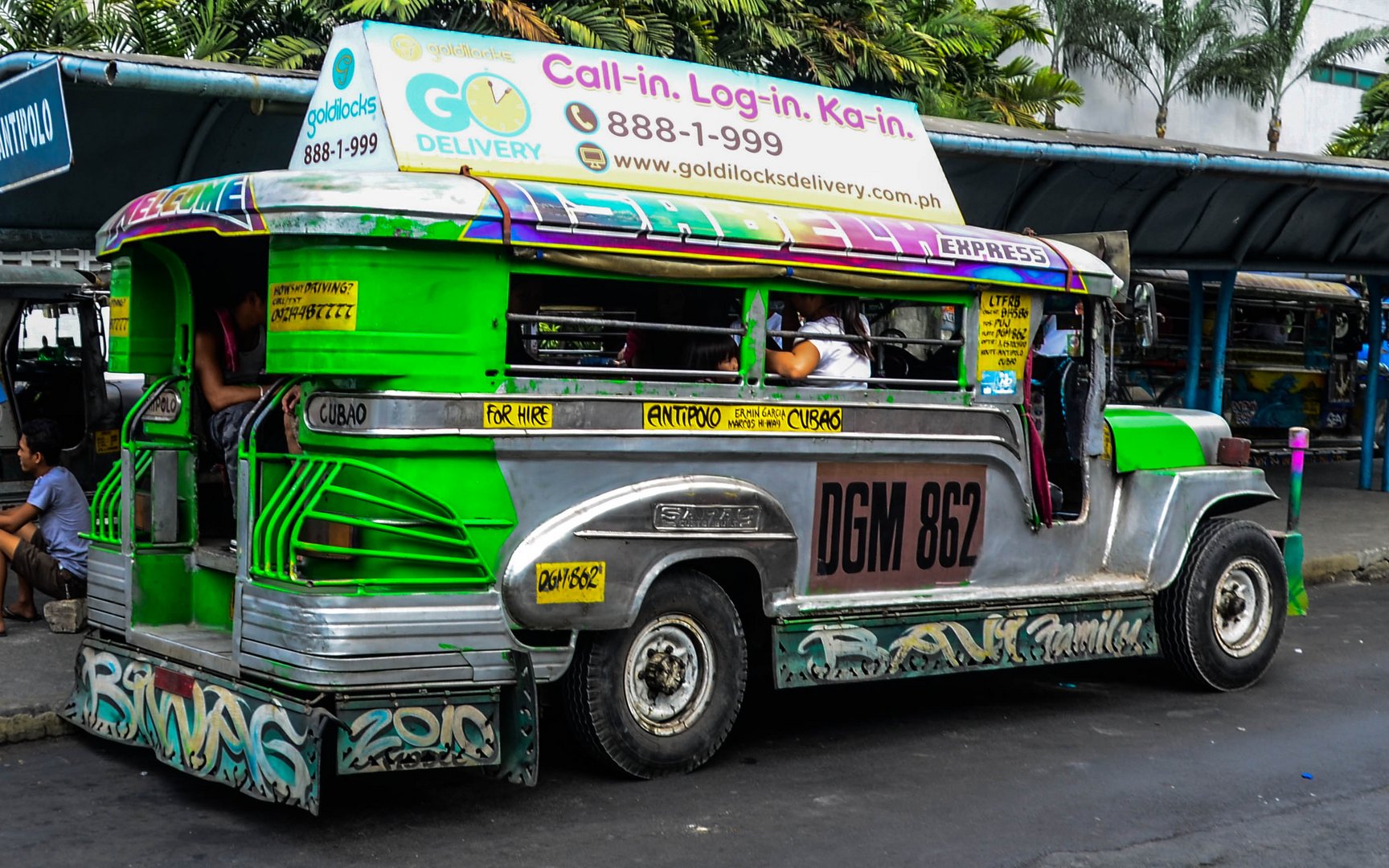 Philippines | A Jeepney in Manila