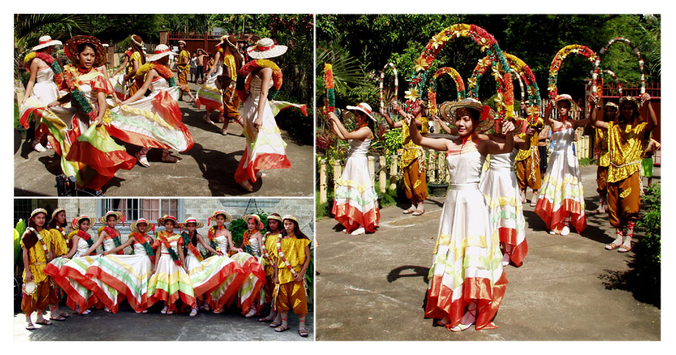 Philippinische Folklore im Garten
