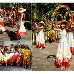 Philippinische Folklore im Garten