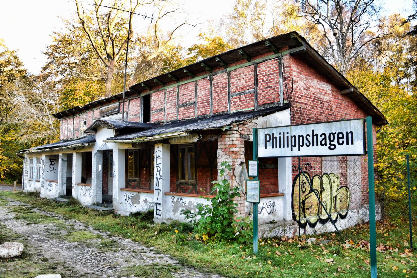 Philippshagen'er Bahnhof auf Rügen