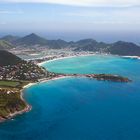 Phillipsburg / St.Maarten aus der Luft