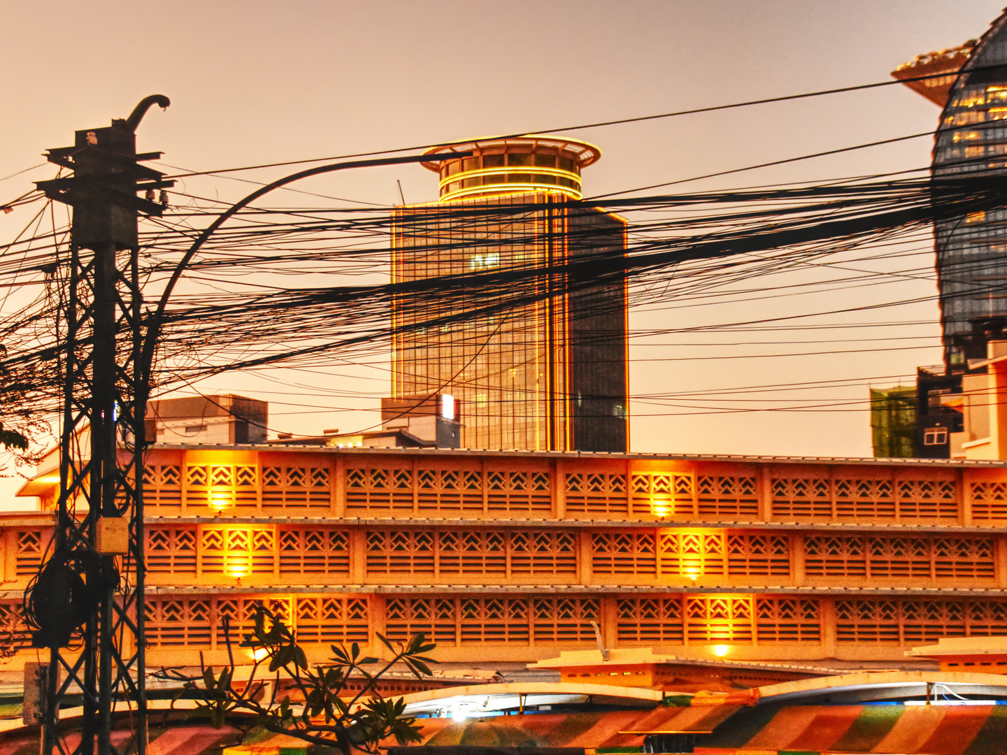 Phnom Penh Markthalle