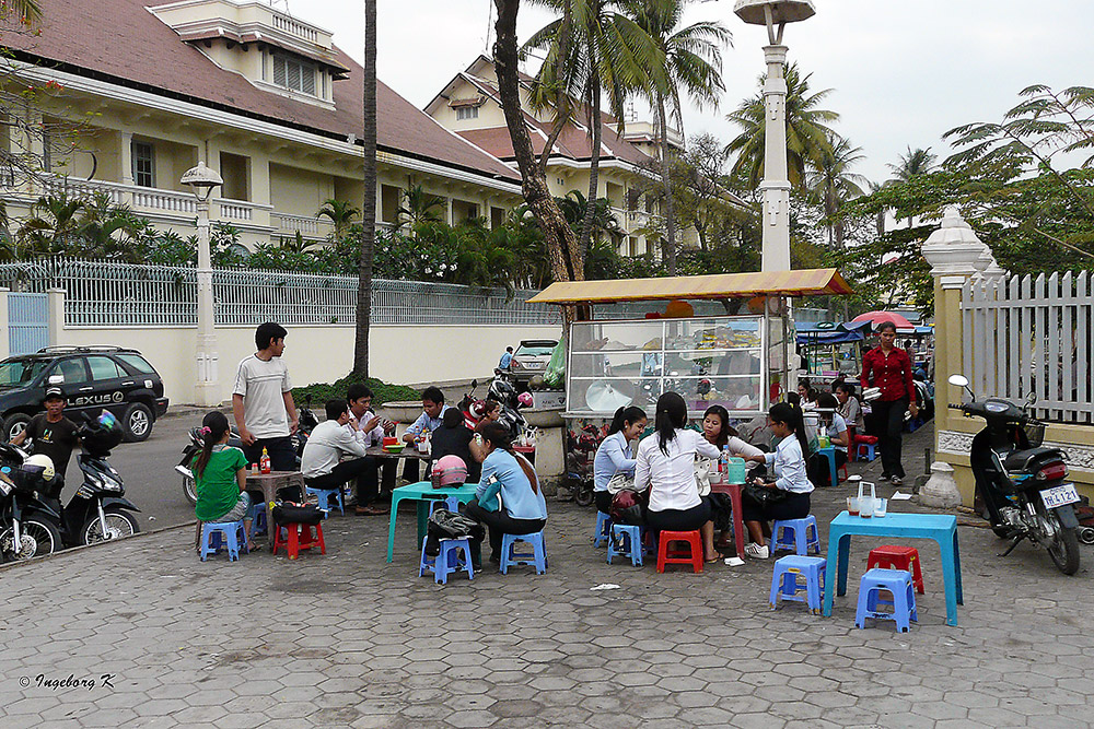 Phnom Penh - Mittagspause