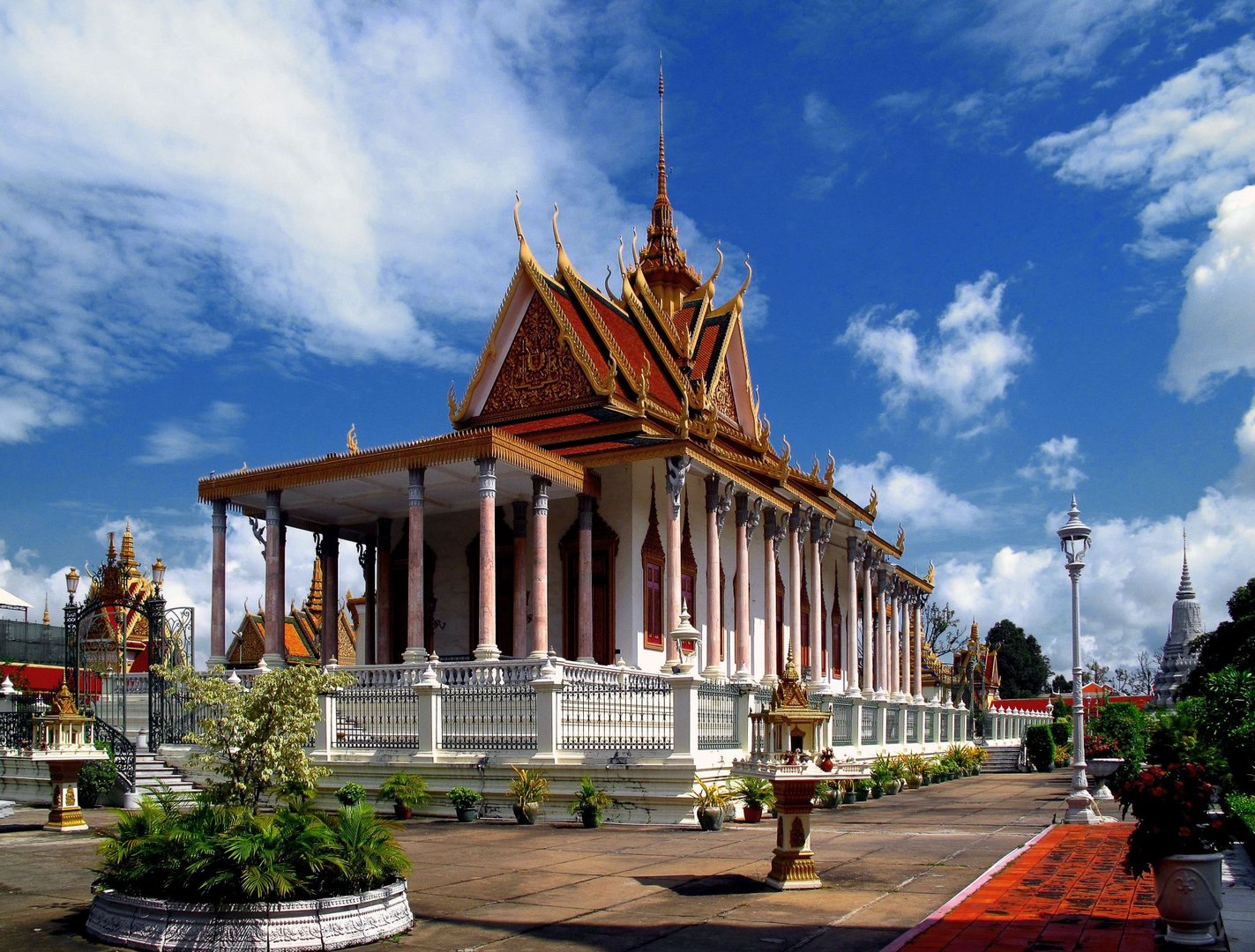 Phnom Penh - Silberpagode ...