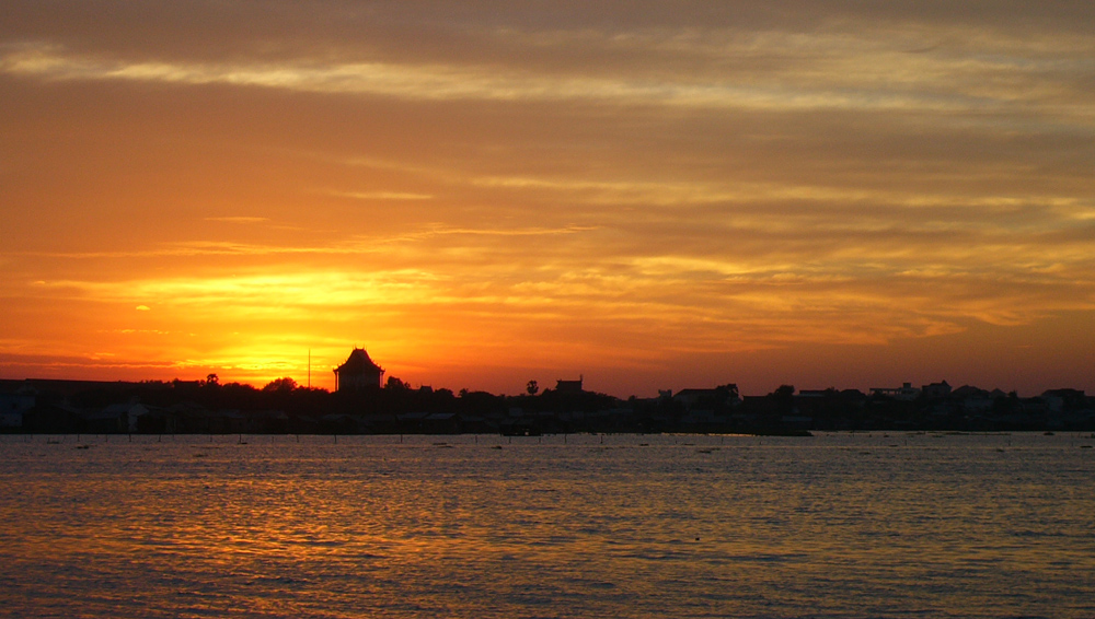 Phnom Penh: Sonnenuntergang an der Lakeside 2