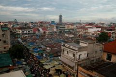 Phnom Phen von oben