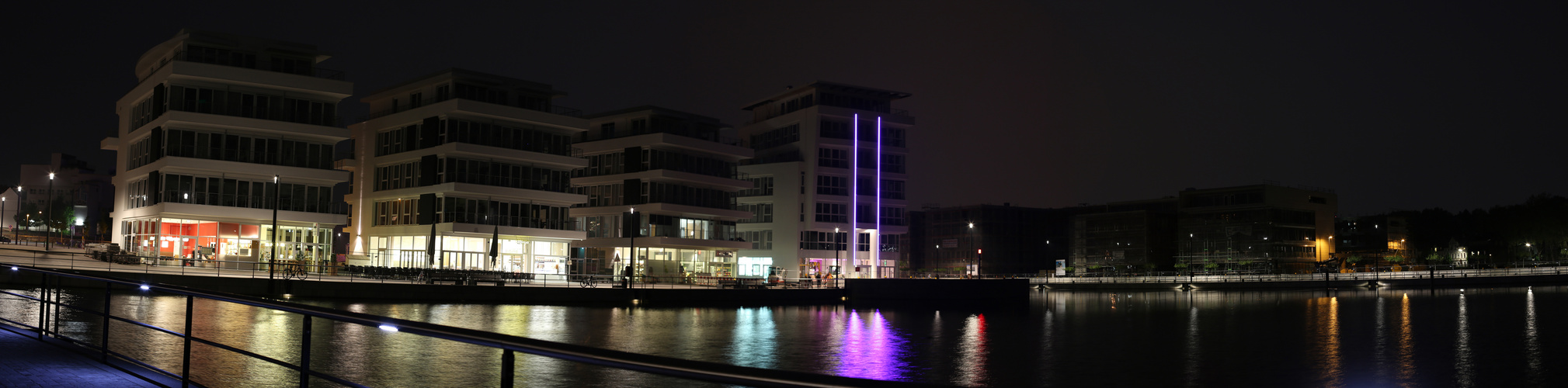 Phönixsee bei Nacht