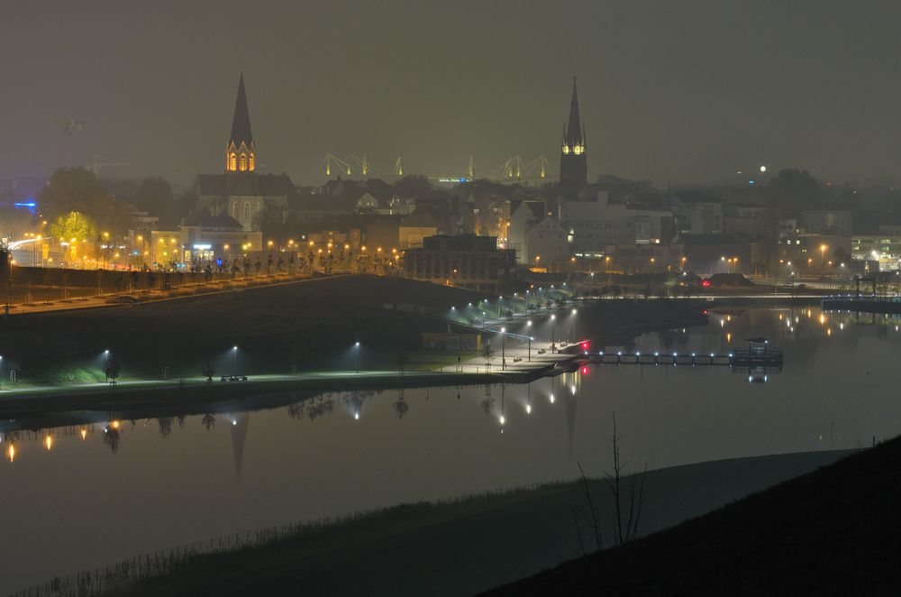 Phoenixsee - bei Nacht und Nebel