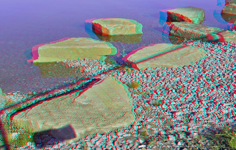 Phoenixsee Dortmund (3D für rot/cyan Brille)