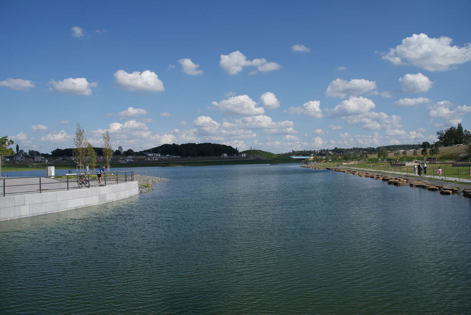 Phönixsee Dortmund Foto & Bild landschaft, bach, fluss & see, see