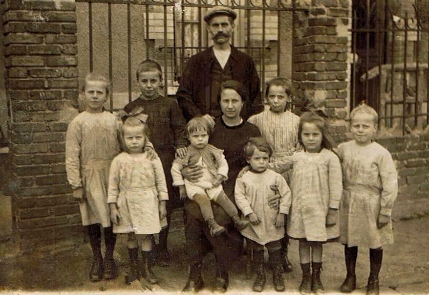 Photo de famille en 1924