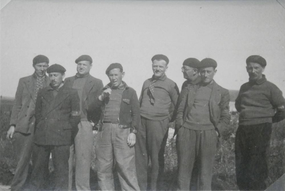 Photo de groupe en 1939 ou 1940