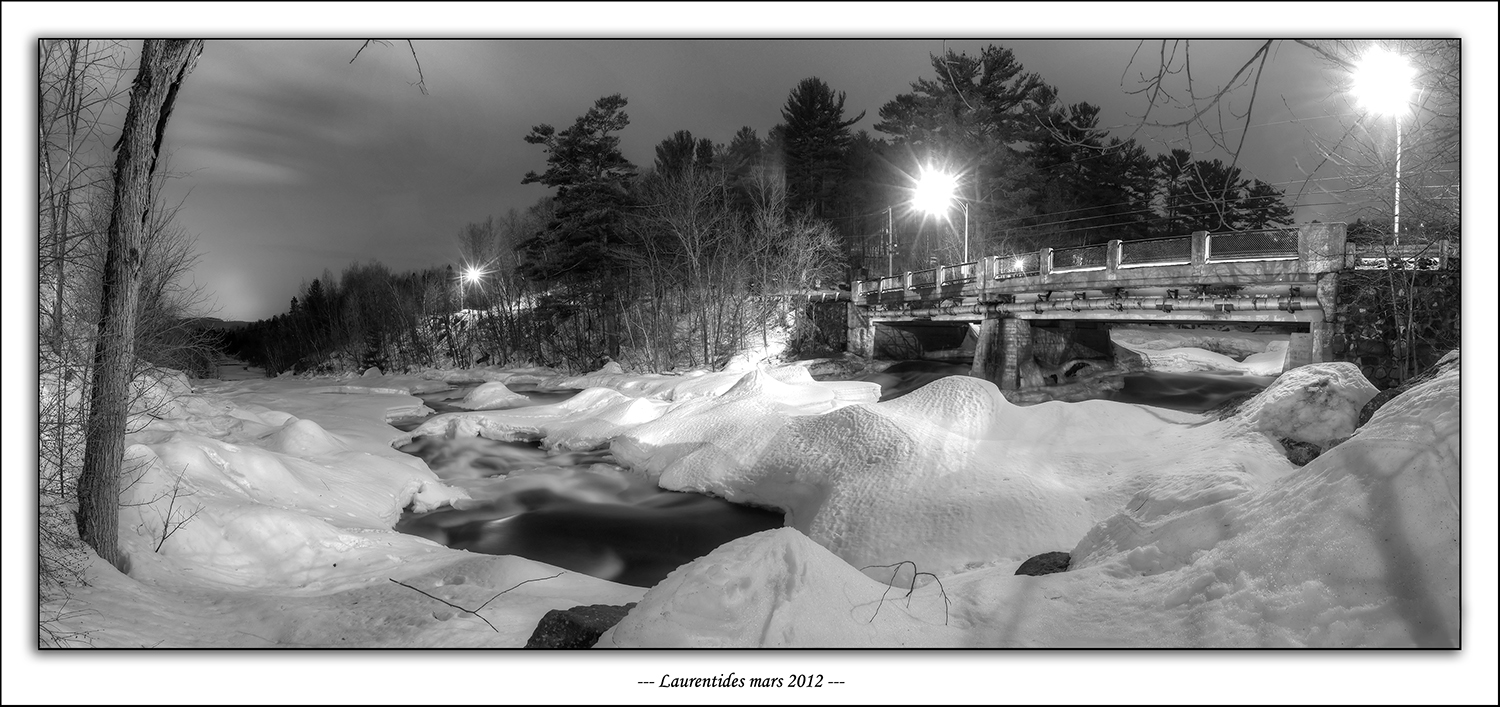 Photo de nuit, Laurentides