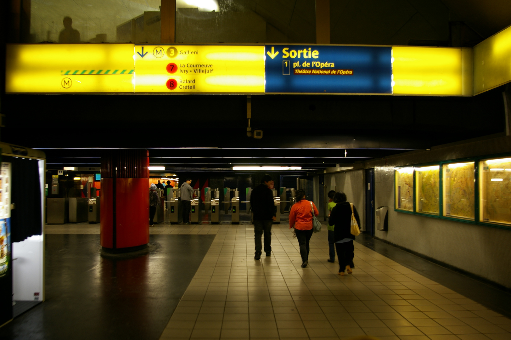 Photo de rues - Métro