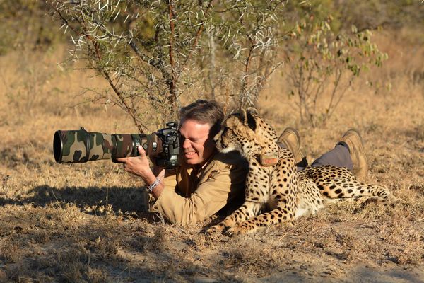 Photo Safari with a Cheetah...