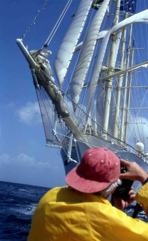 Photoaction on sea_STAR CLIPPER BEIM ANTIGUA CLASSIC RACES