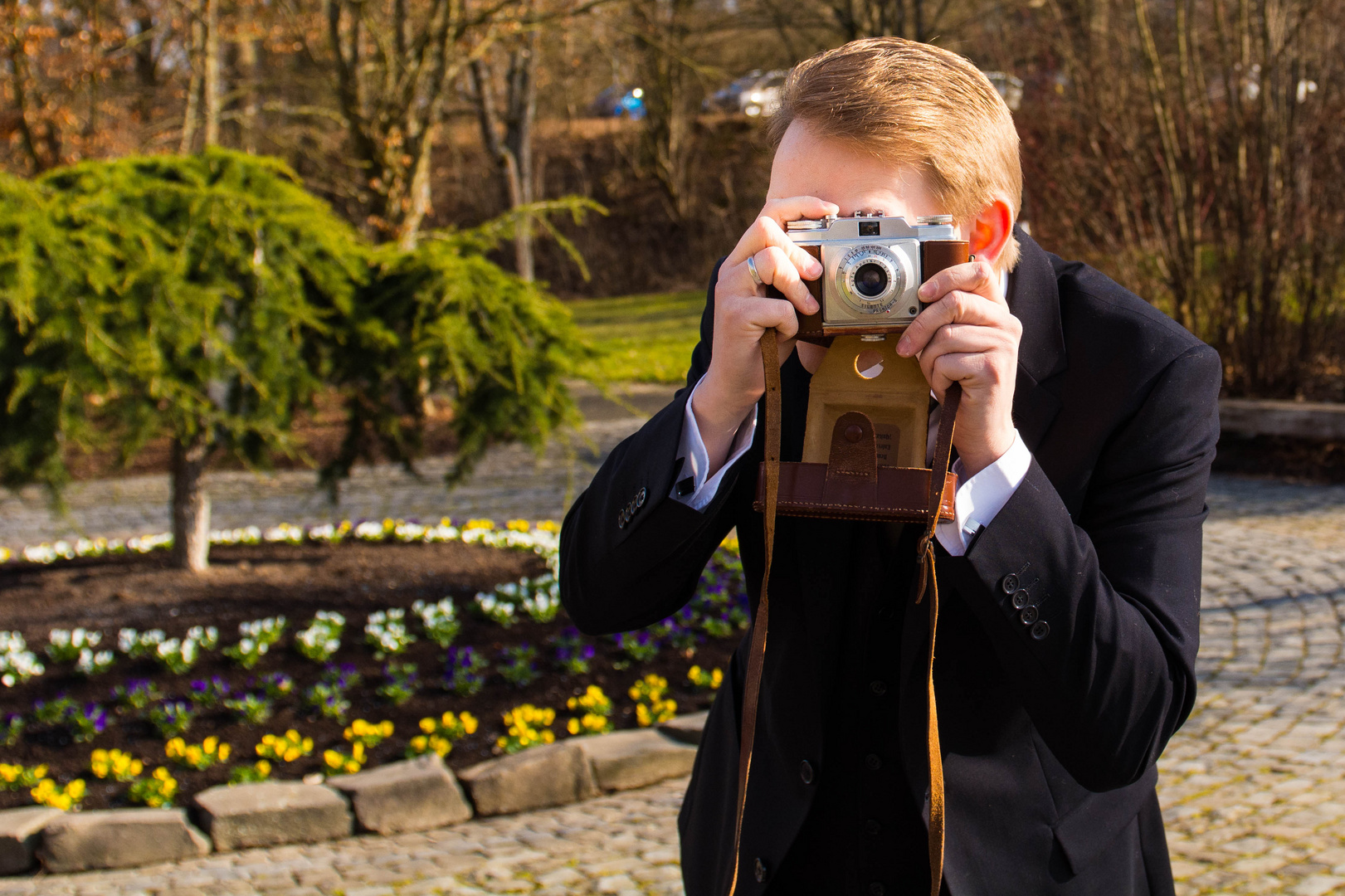 Photograph alter Schule