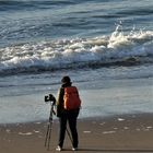 Photographe à la mer
