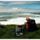 [ Photographer above Doolin Bay ]