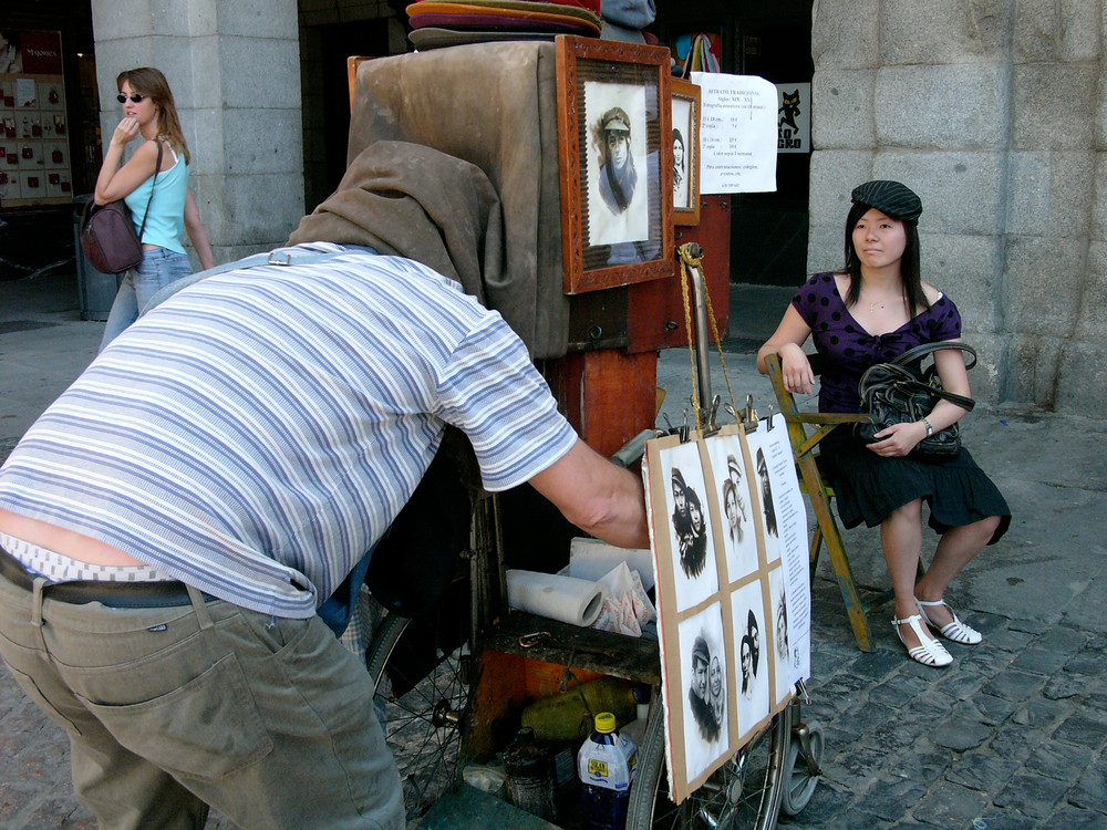 Photographer at work