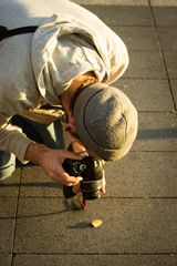 Photographer at work.