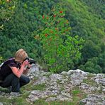 photographer on Reussenstein