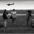 Photographers at a DC3-Dakota Fly-inn