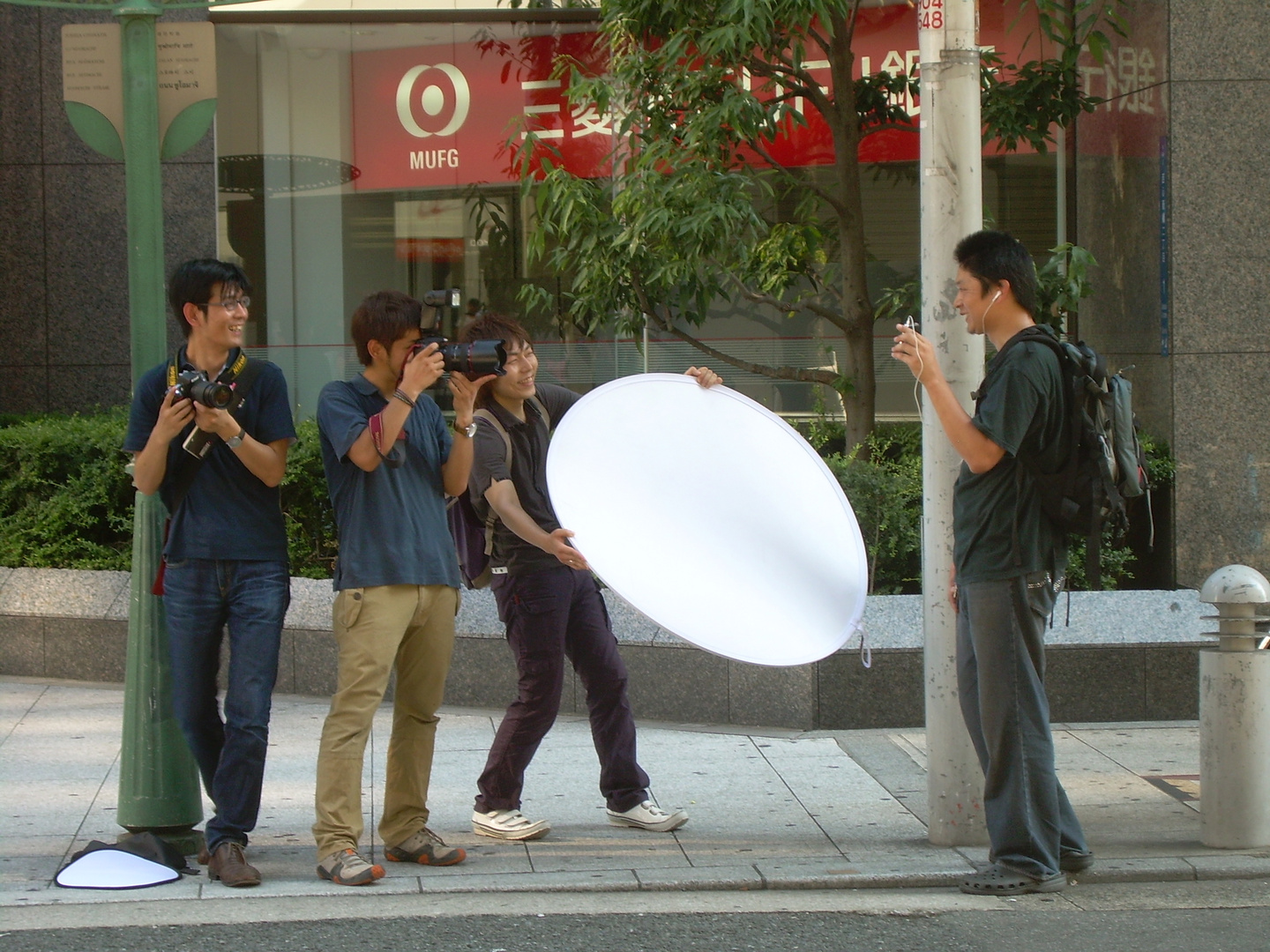 Photographers at work