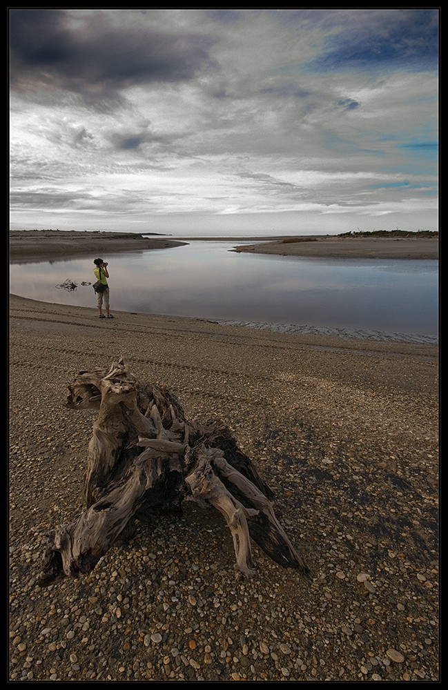 Photographers messing into the snapshot even in Haast :)