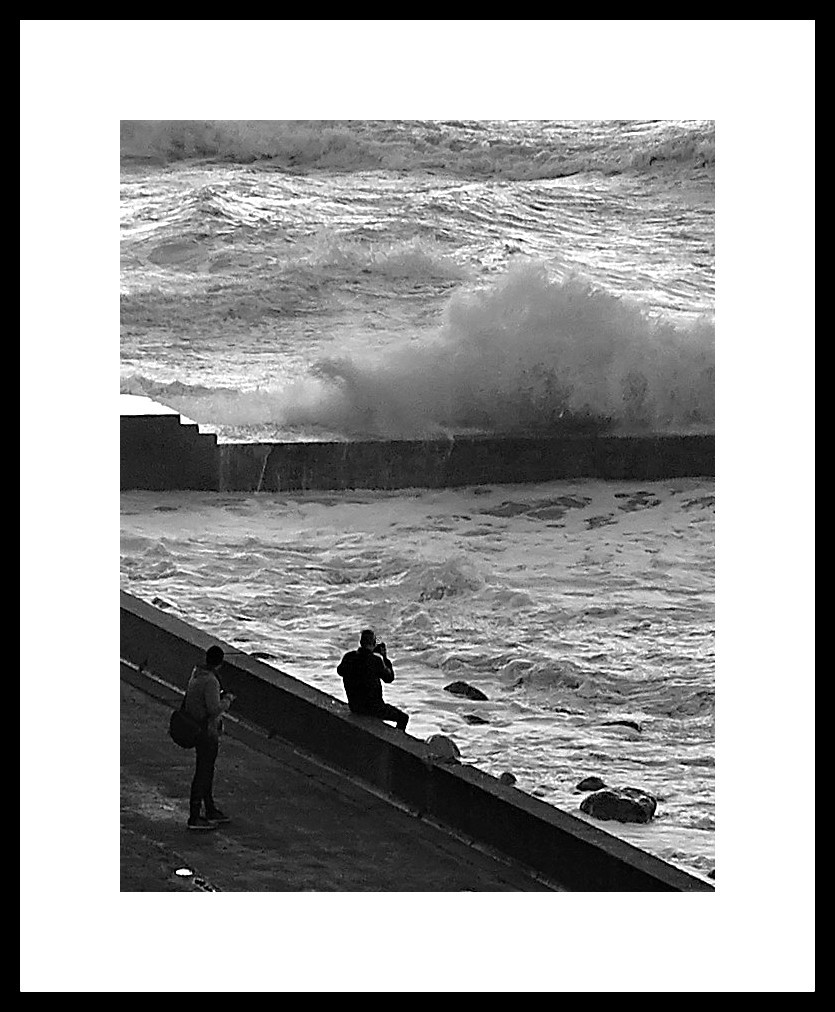 Photographier la mer démontée