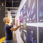 photokina 2018 - Aufbau der fotocommunity Ausstellung in Halle 2.2