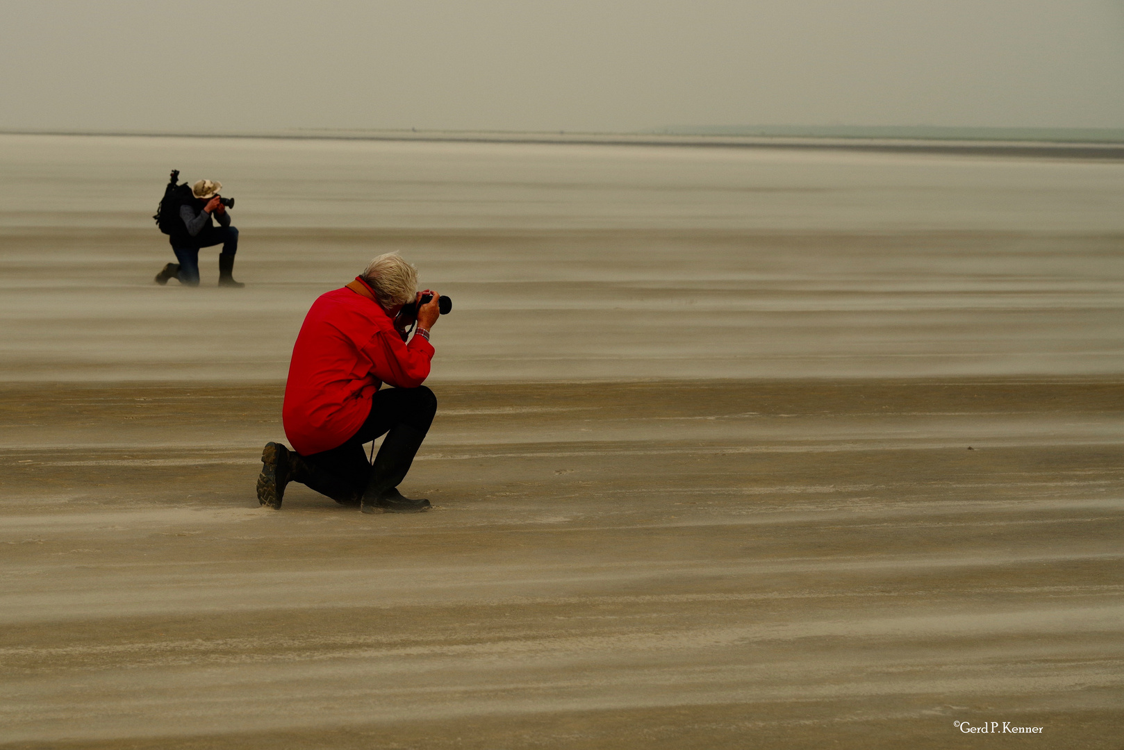 Photoshooting im Sandsturm