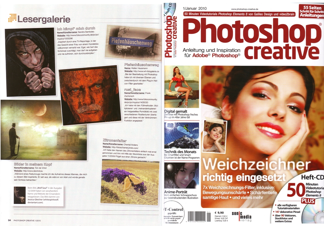 Photoshop Creative - Lesergalerie