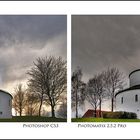 Photoshop  vs.  Photomatix