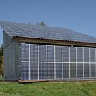 Photovoltaik - Solaranlage auf DREHBAREM Schuppen