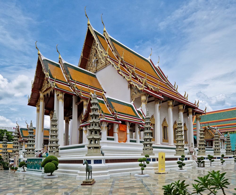 Phra Nakhon Wat Suthat Thepwararam Ratchaworamahawihan Foto & Bild