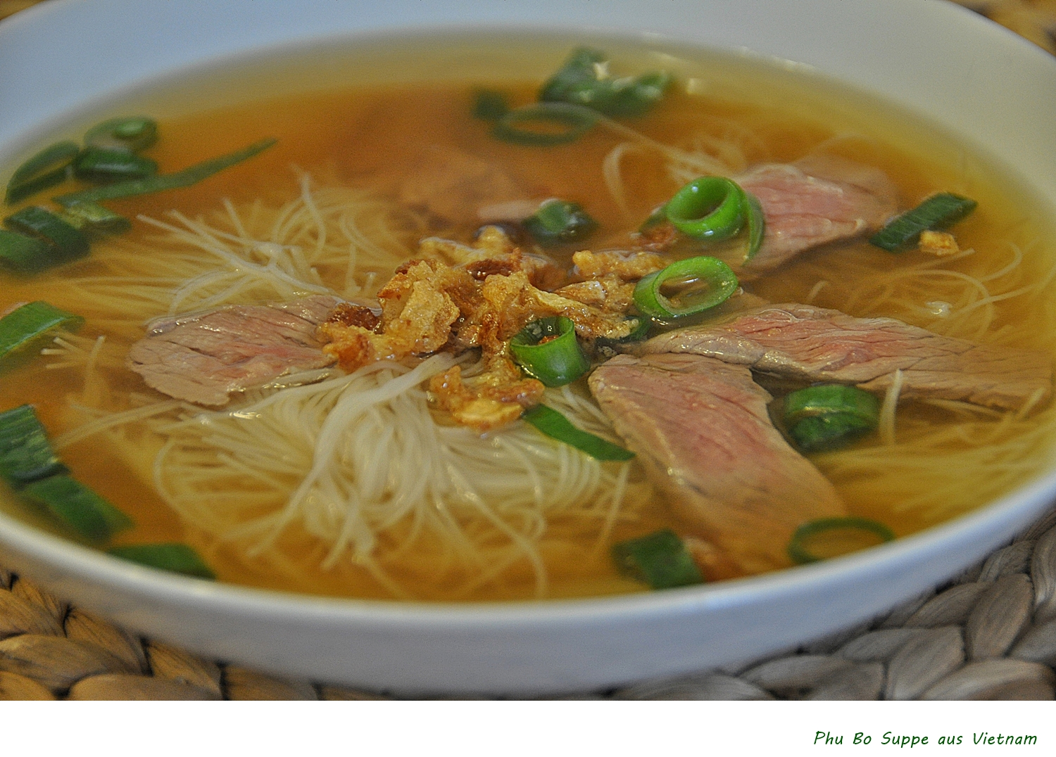 Phu Bo Suppe aus Vietnam