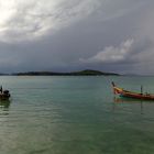 Phuket. Cloud over Bon island