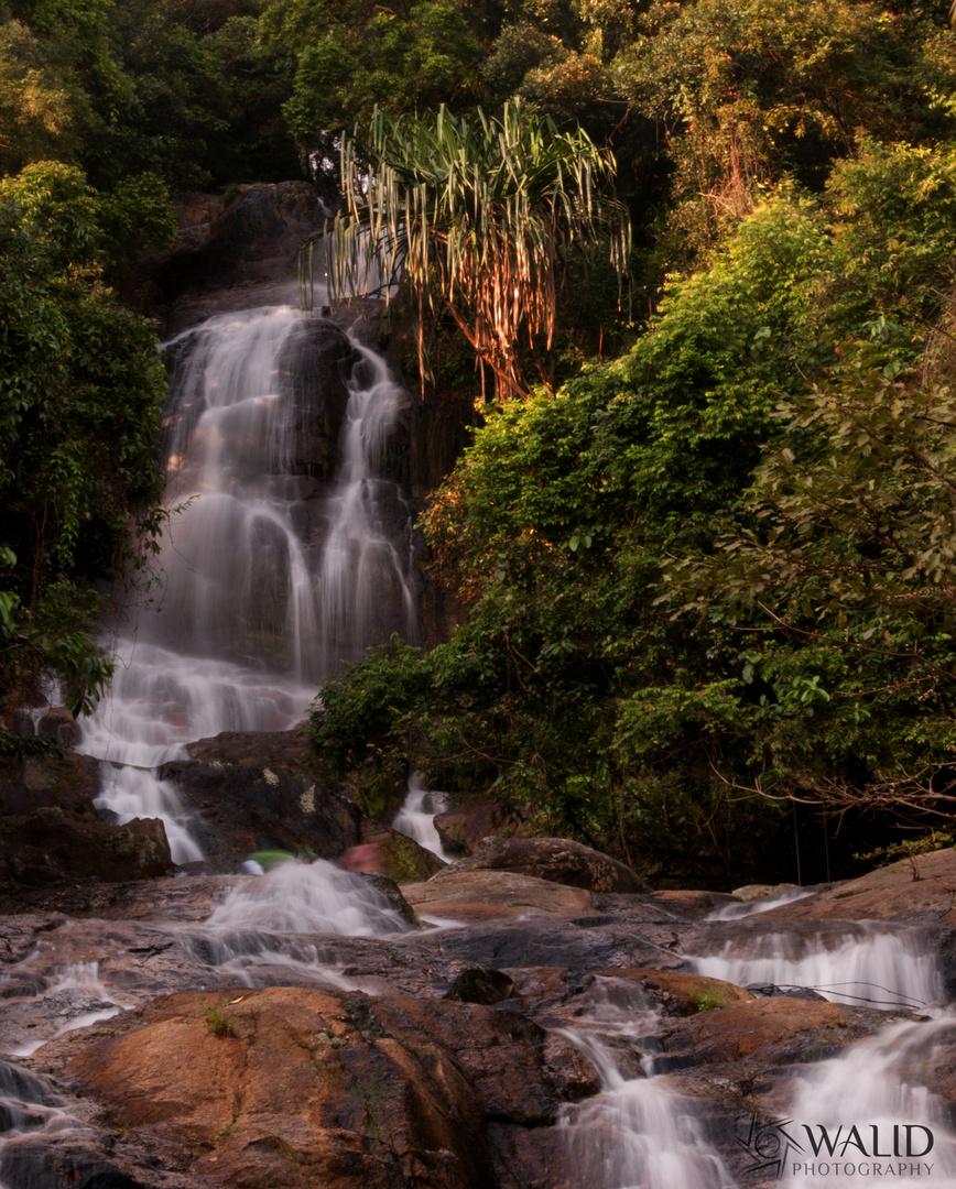 Phuket island waterfall