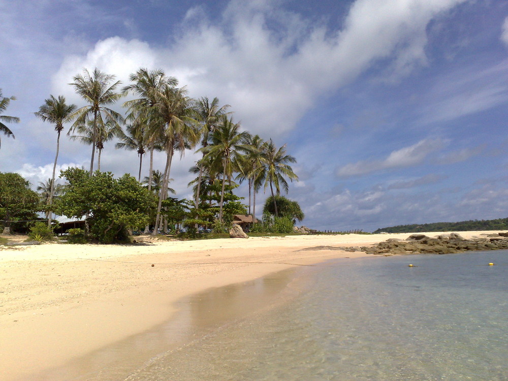 Phuket. North beach at Bon Island