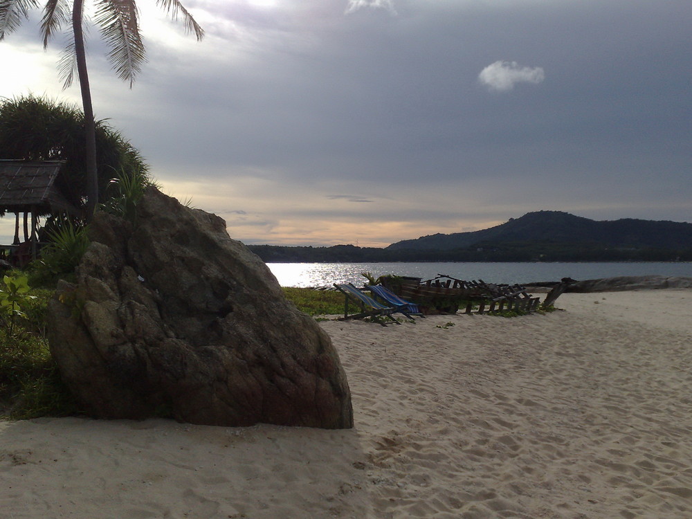 Phuket. Sunset at Bon Island