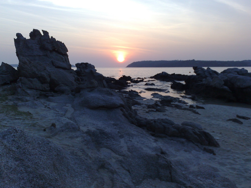 Phuket. Sunset at Bon Island