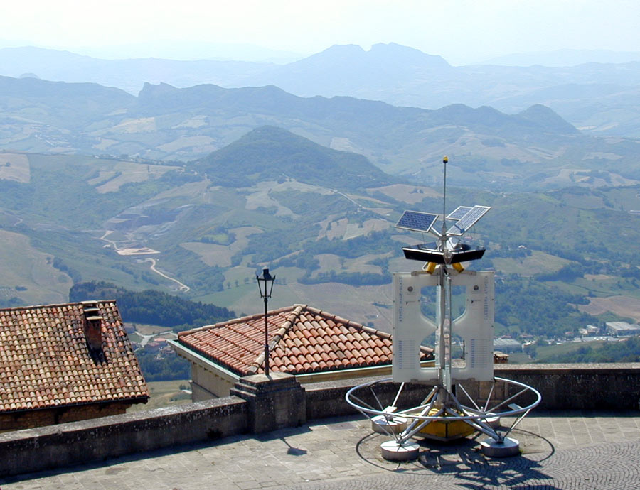 Physikalische Uhr in San Marino