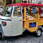 Piaggio Ape, der Gewürze-Express