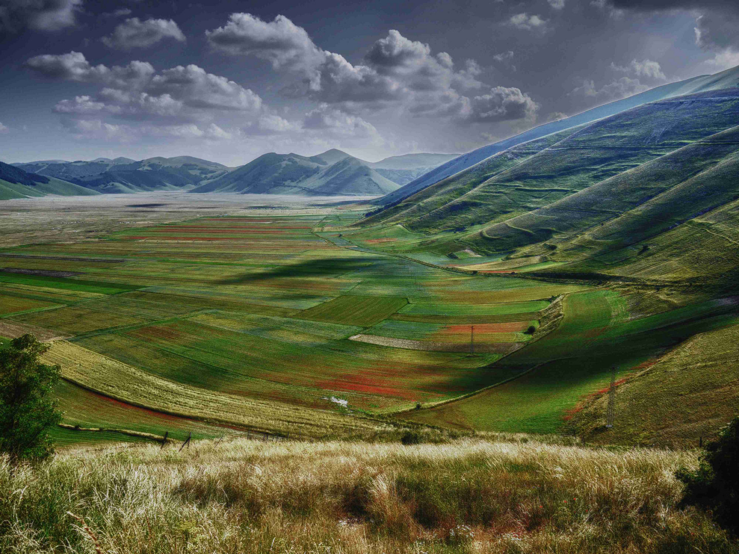 Piani di Castelluccio, Umbria, Italy