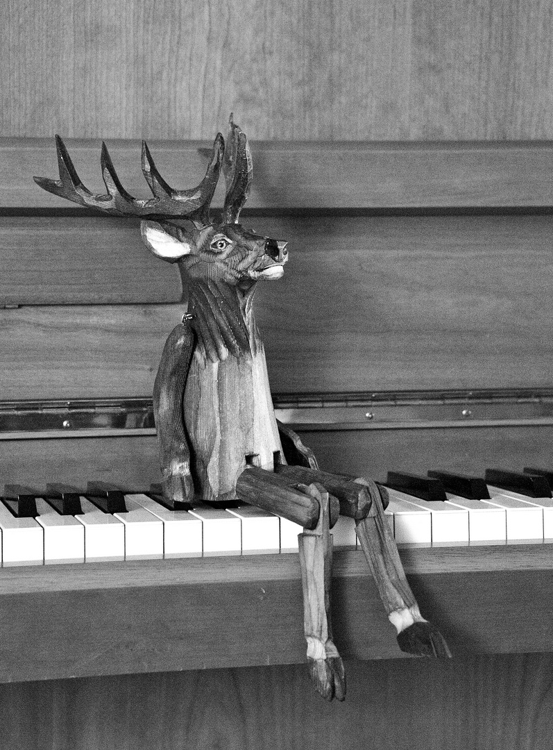 piano deer