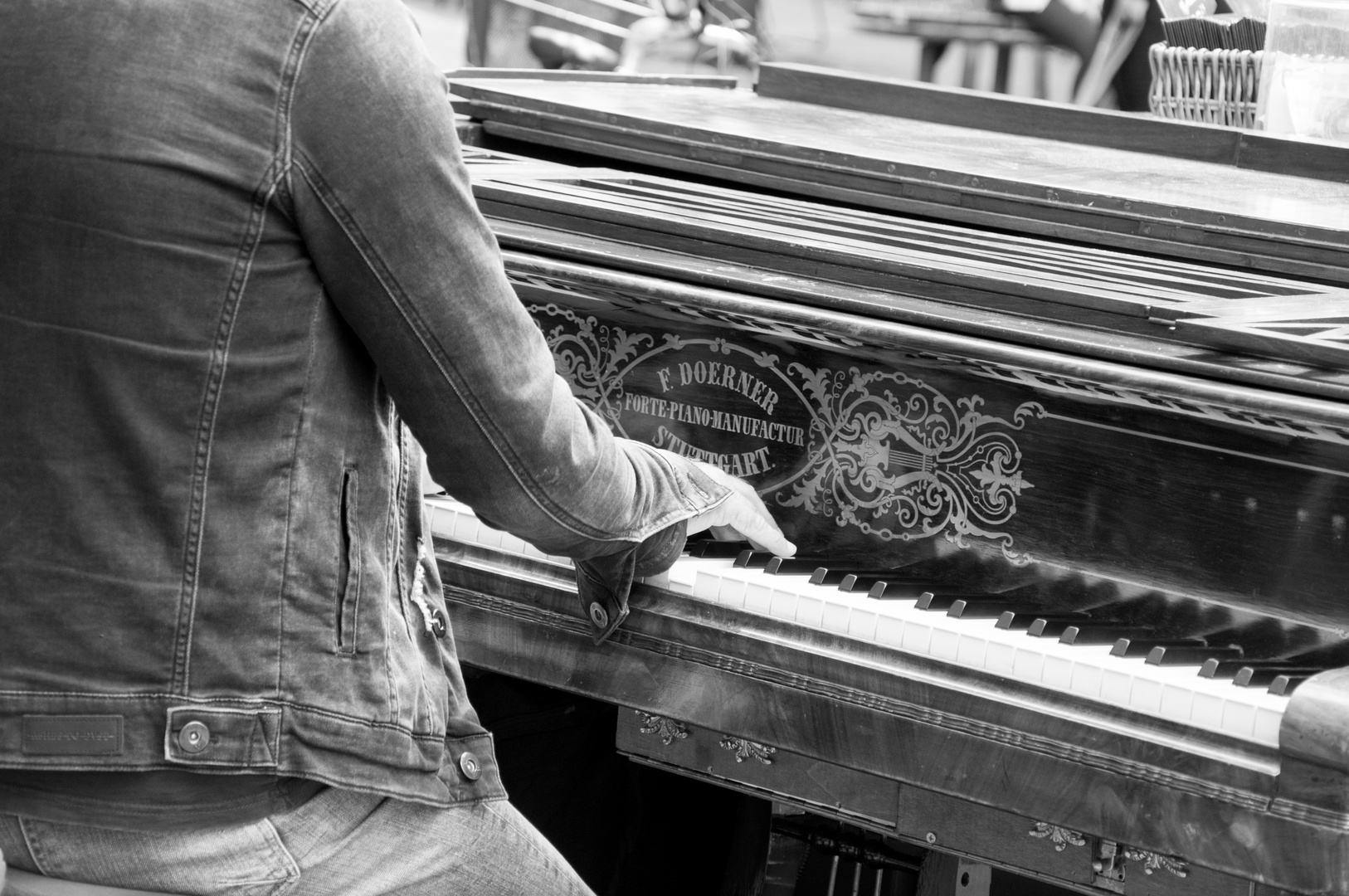 Piano on the street