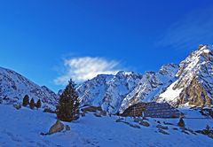 Piau Engaly -- Blanc bleuté de la montagne