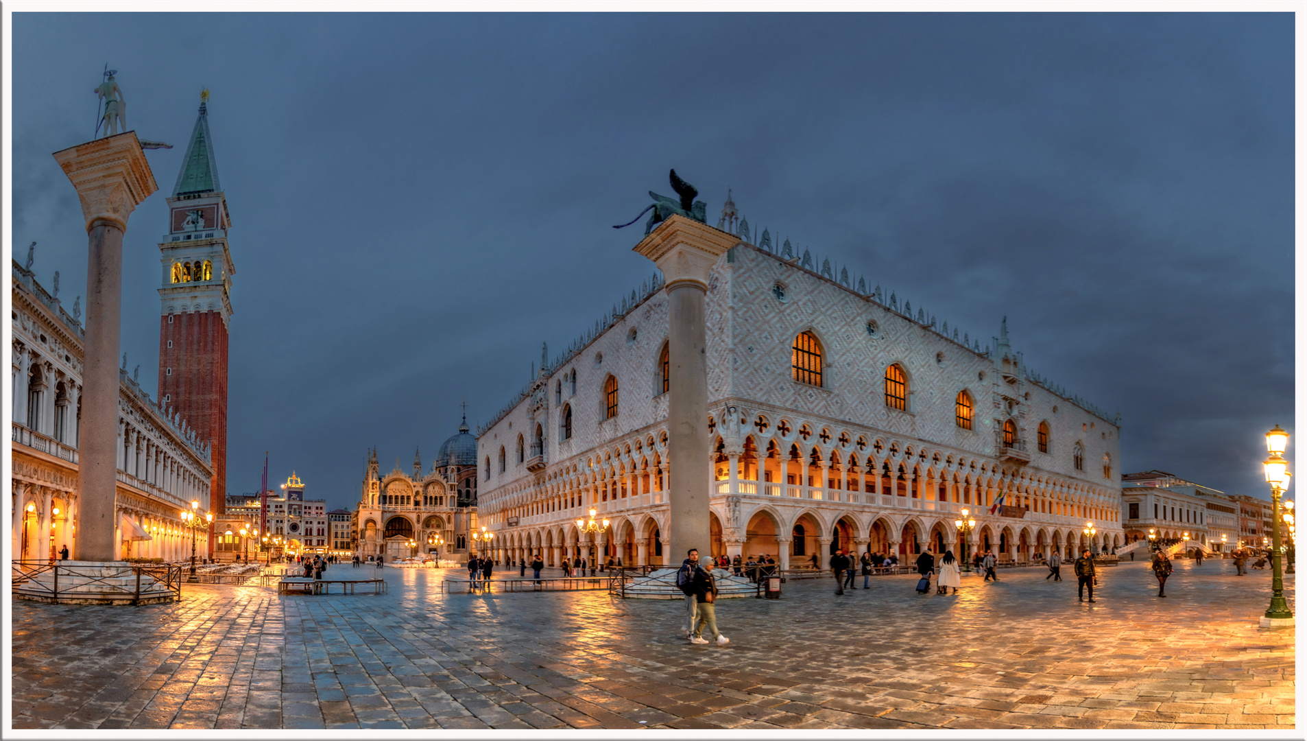 Piazetta San Marco in Venedig